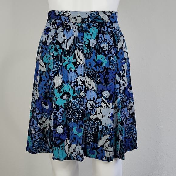 Vintage Gianni Mini Rayon Skirt Size 10 - Picture 9 of 9